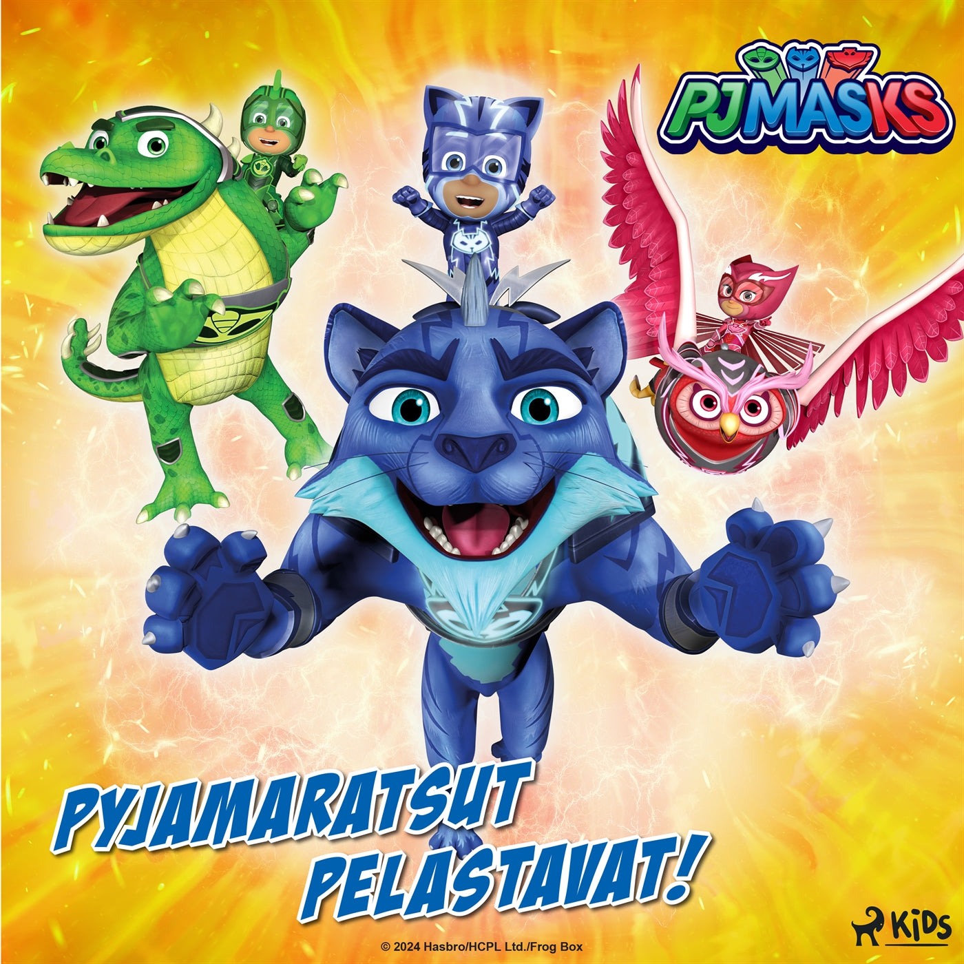 Pyjamasankarit - Pyjamaratsut pelastavat! – Ljudbok
