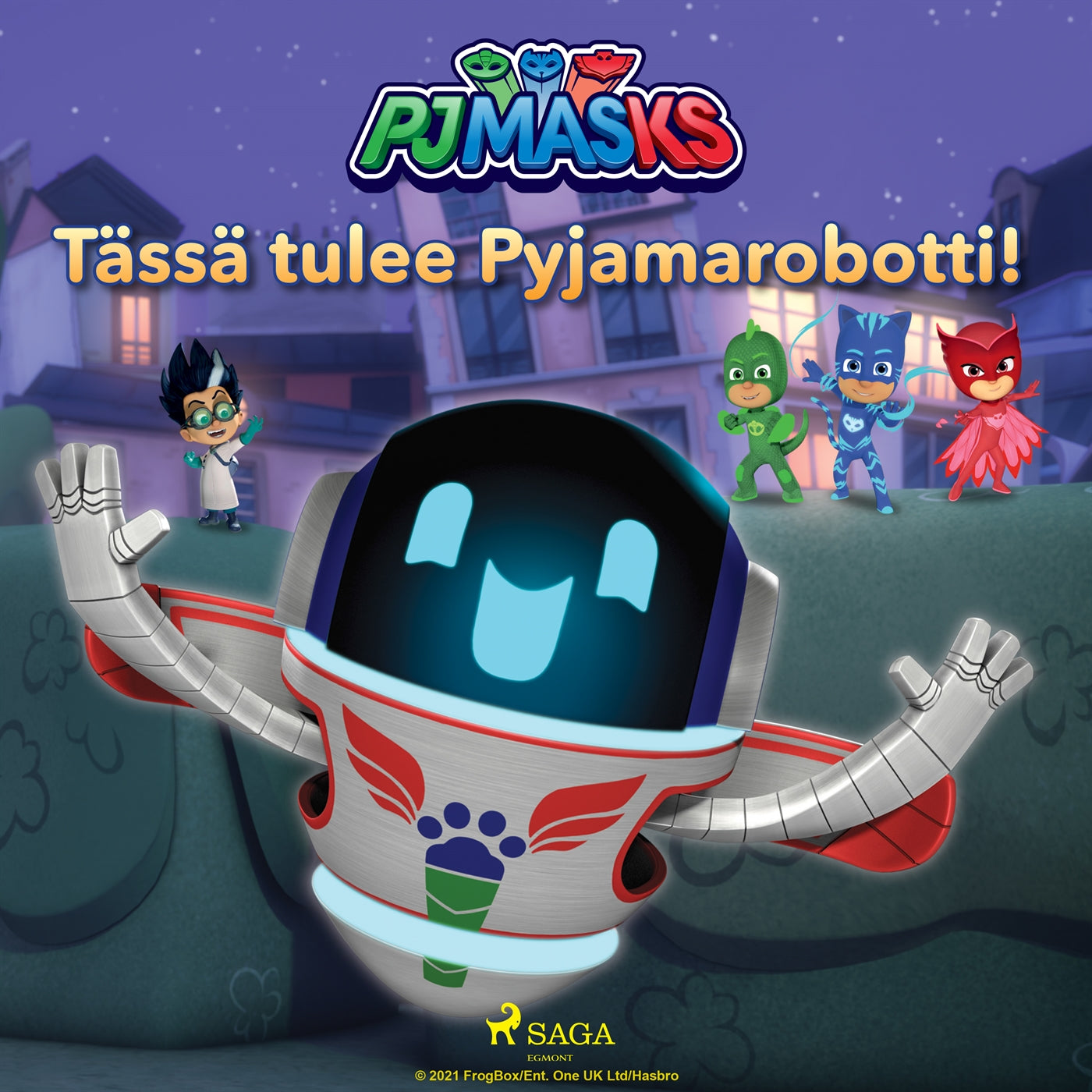 Pyjamasankarit - Tässä tulee Pyjamarobotti! – Ljudbok
