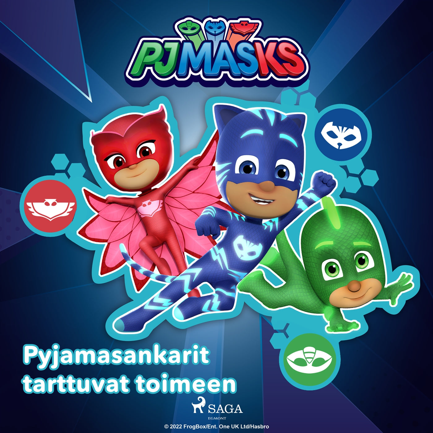 Pyjamasankarit tarttuvat toimeen – Ljudbok