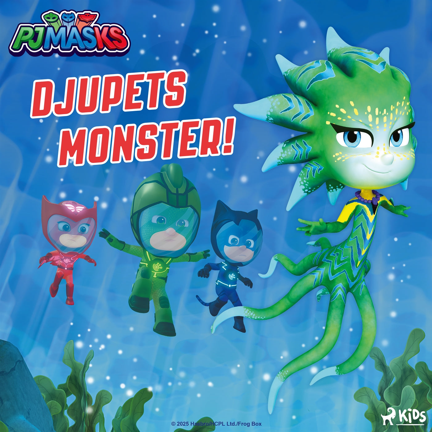 Pyjamashjältarna – Djupets monster! – Ljudbok