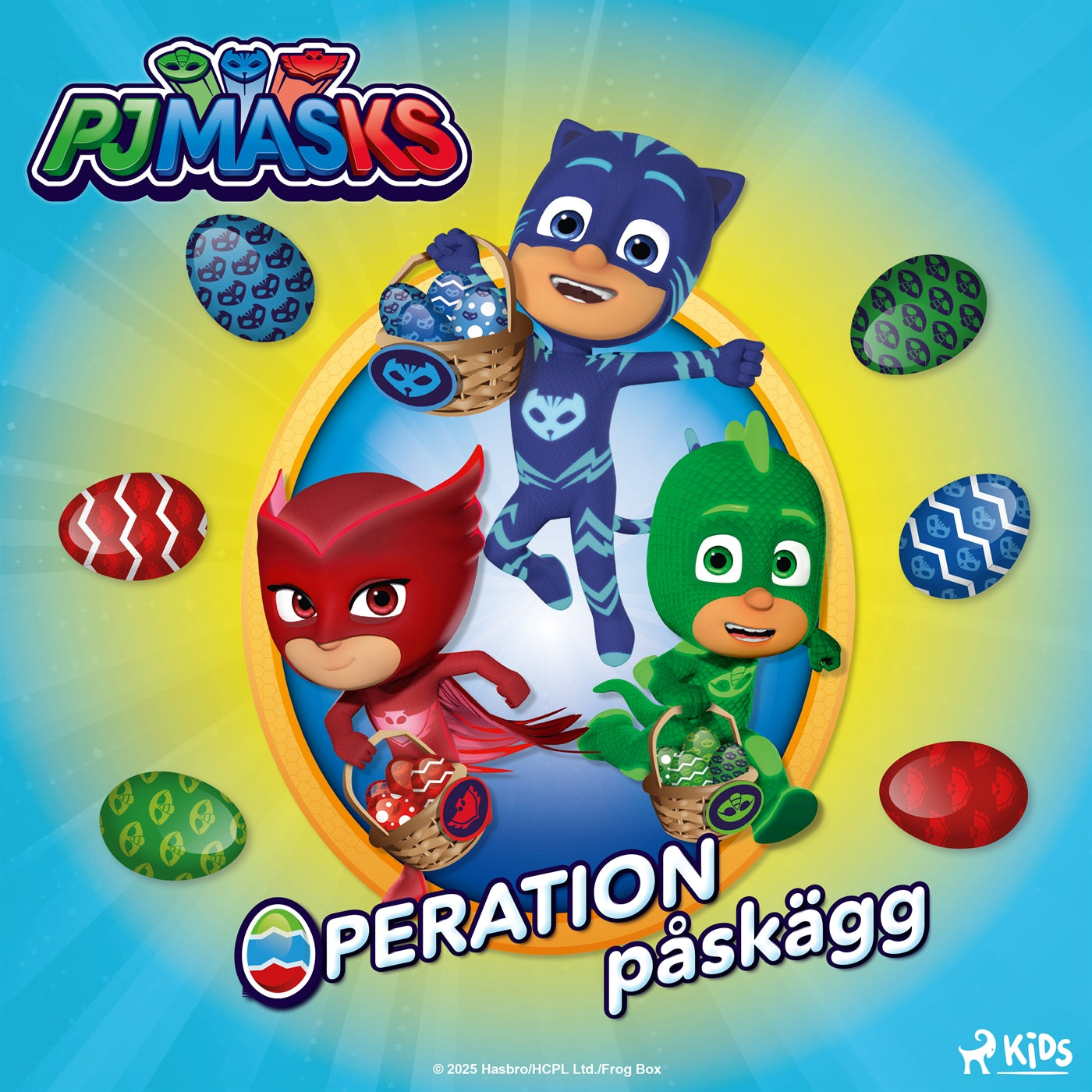 Pyjamashjältarna – Operation påskägg – Ljudbok