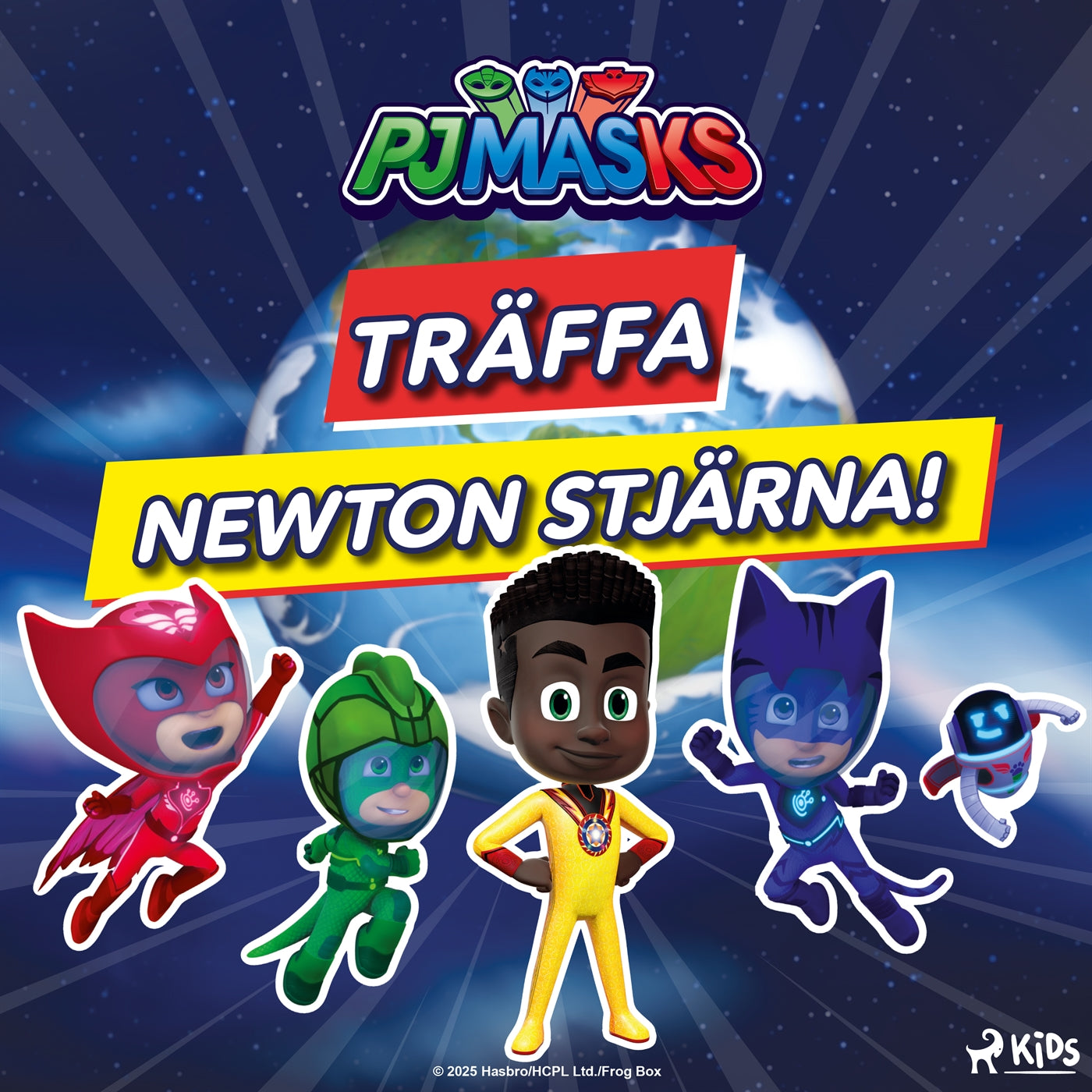 Pyjamashjältarna – Träffa Newton Stjärna! – Ljudbok