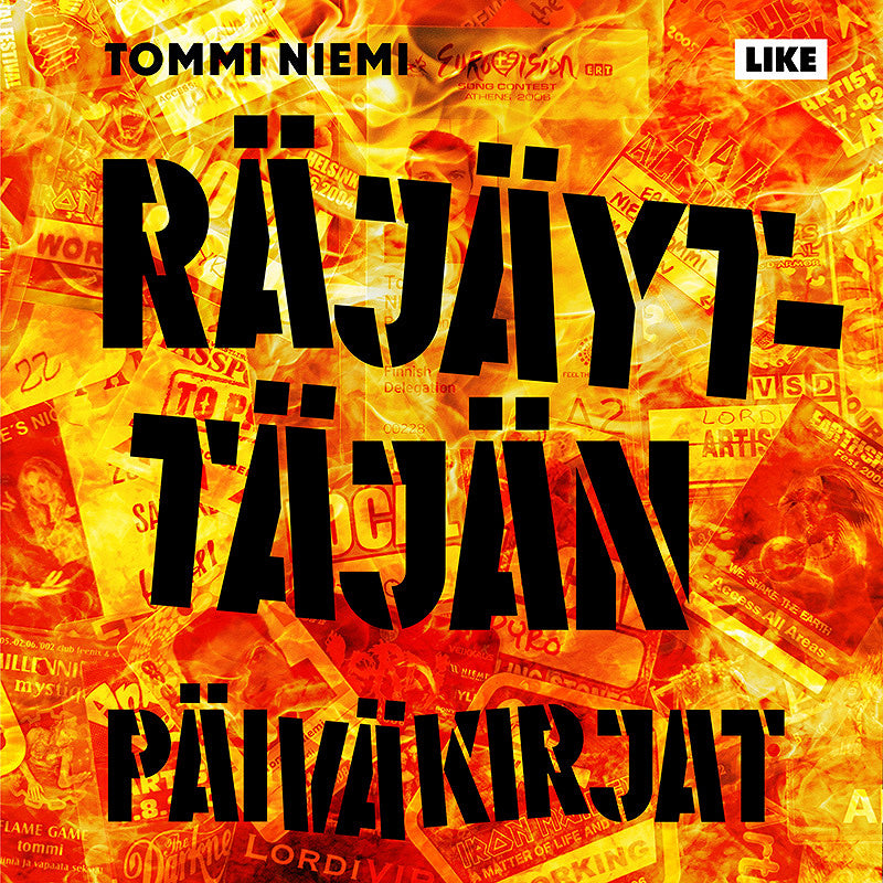 Räjäyttäjän päiväkirjat – Ljudbok