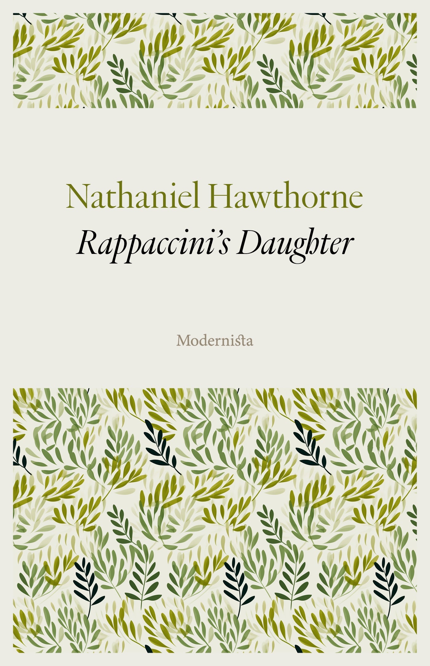 Rappaccini's Daughter – E-bok