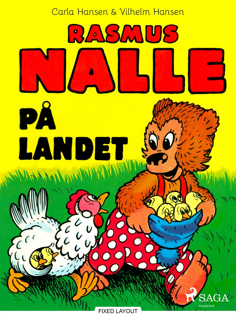 Rasmus Nalle på landet – E-bok