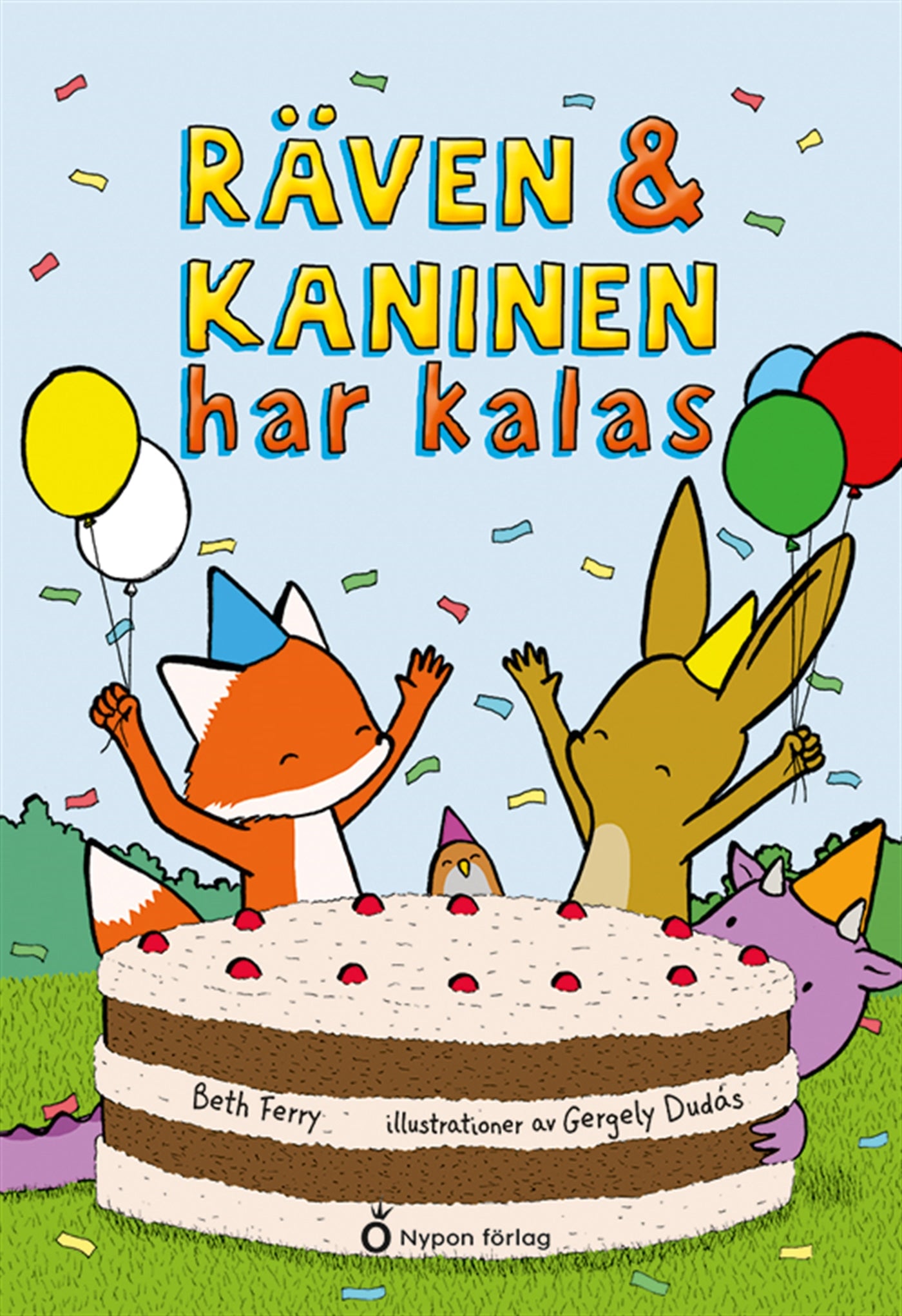 Räven och kaninen har kalas – E-bok