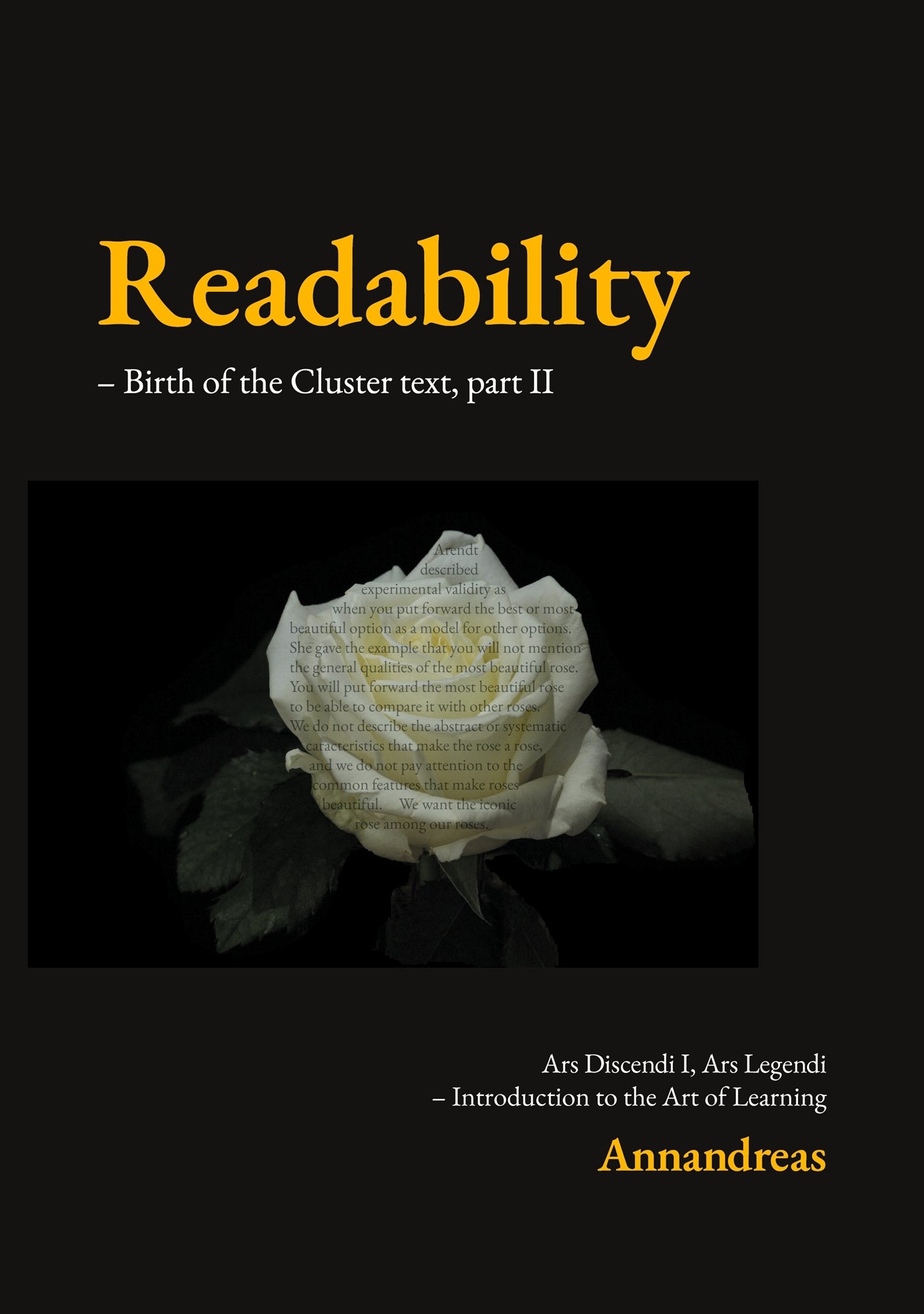 Readability (2/2): Birth of the Cluster text, Introduction to the Art of Learning. – E-bok