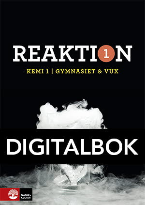 Reaktion Kemi 1 Lärobok Interaktiv