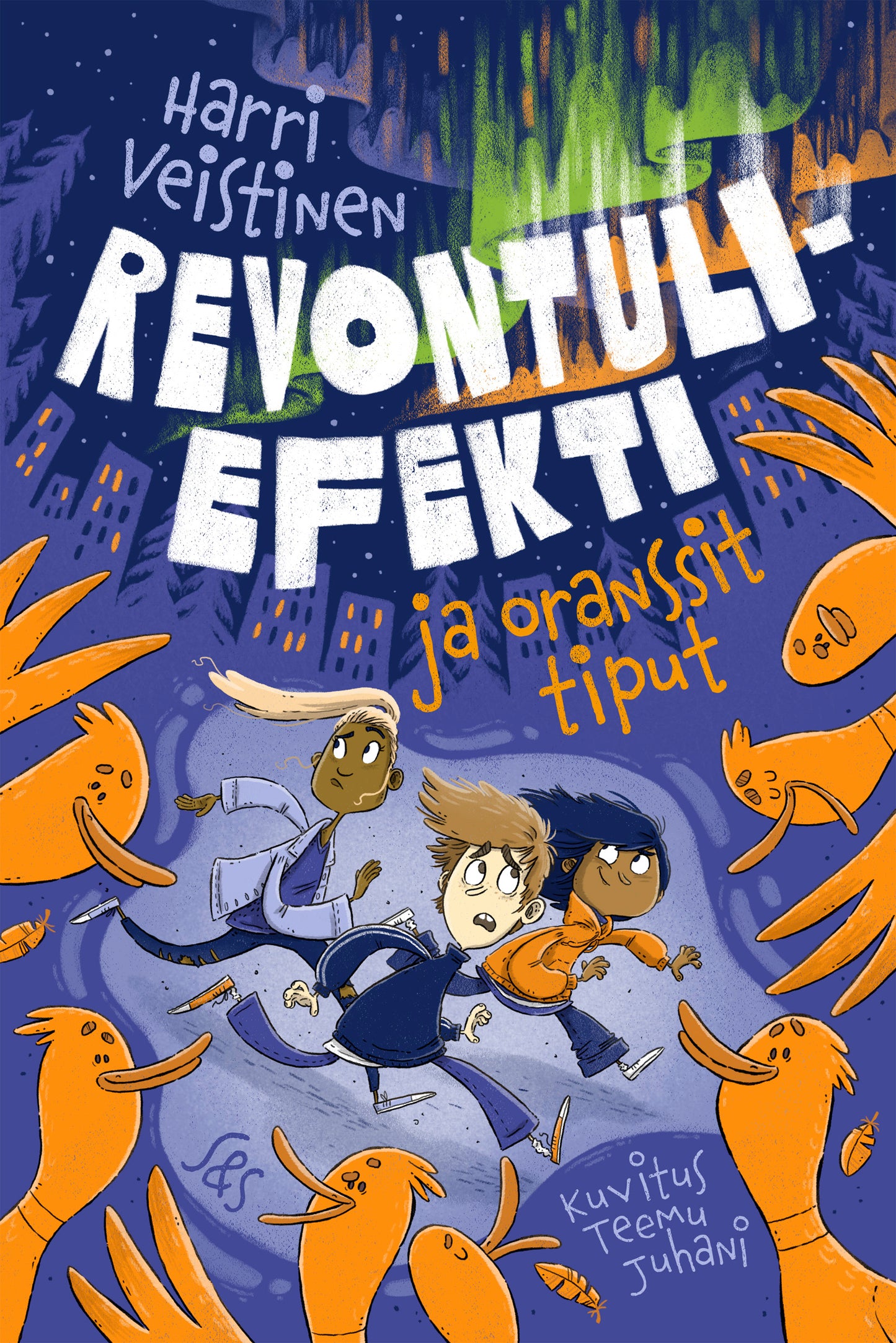 Revontuliefekti ja oranssit tiput – E-bok