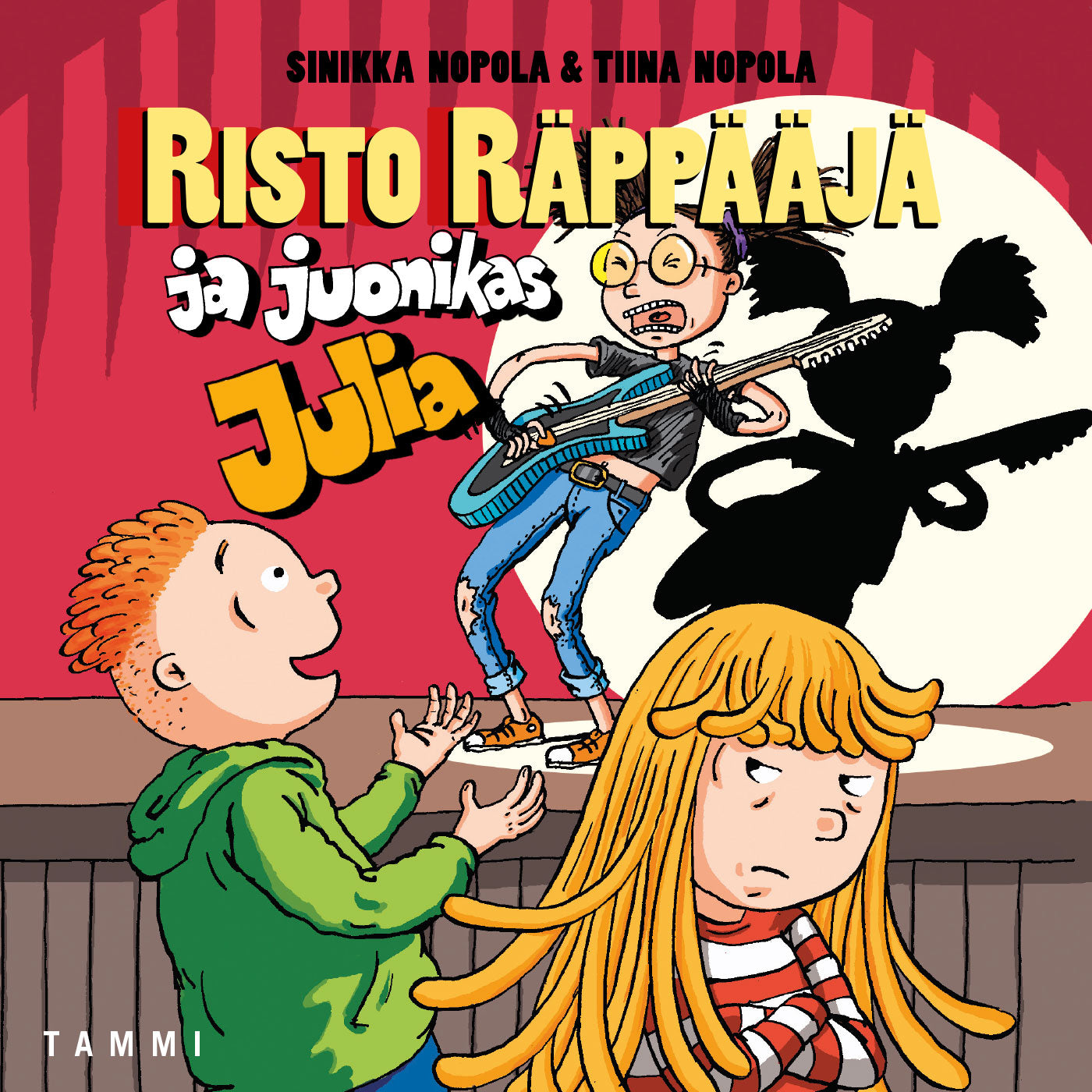Risto Räppääjä ja juonikas Julia – Ljudbok