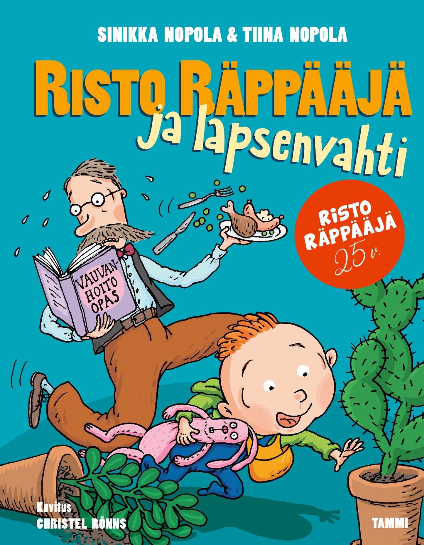 Risto Räppääjä ja lapsenvahti – E-bok