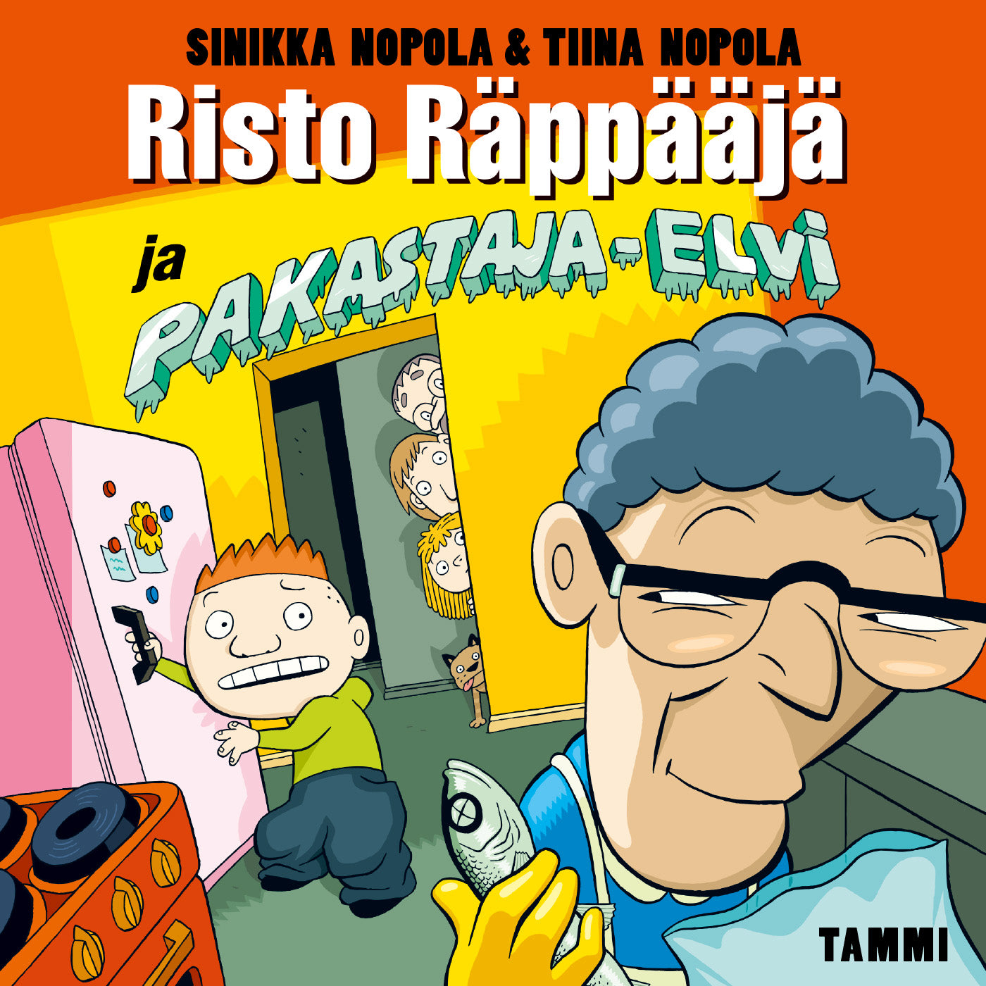 Risto Räppääjä ja pakastaja-Elvi – Ljudbok