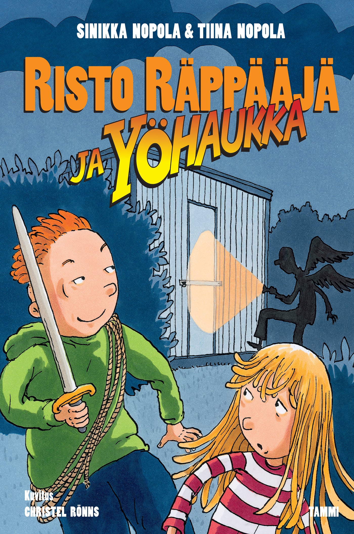 Risto Räppääjä ja yöhaukka – E-bok