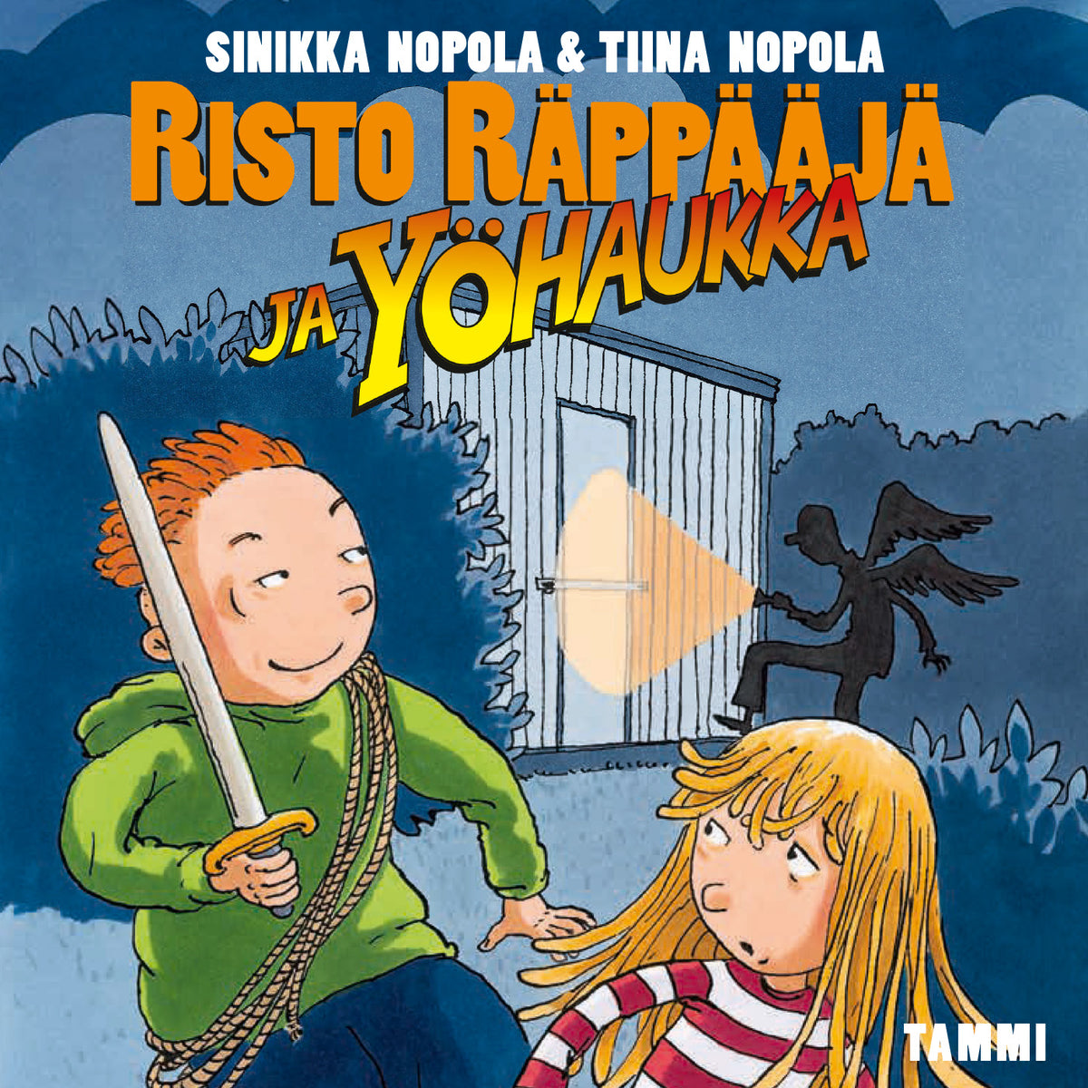 Risto Räppääjä ja yöhaukka – Ljudbok