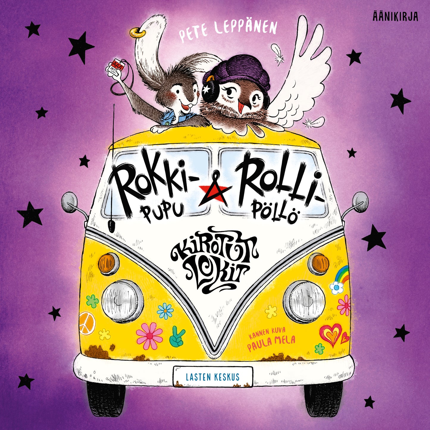Rokki-Pupu & Rolli-Pöllö - Kirotut lokit – Ljudbok