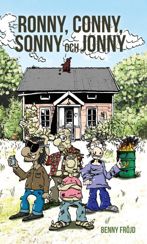 Ronny, Conny, Sonny och Jonny – E-bok