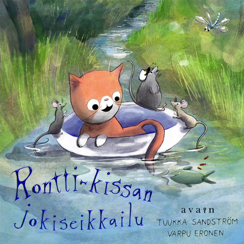 Rontti-kissan jokiseikkailu – Ljudbok
