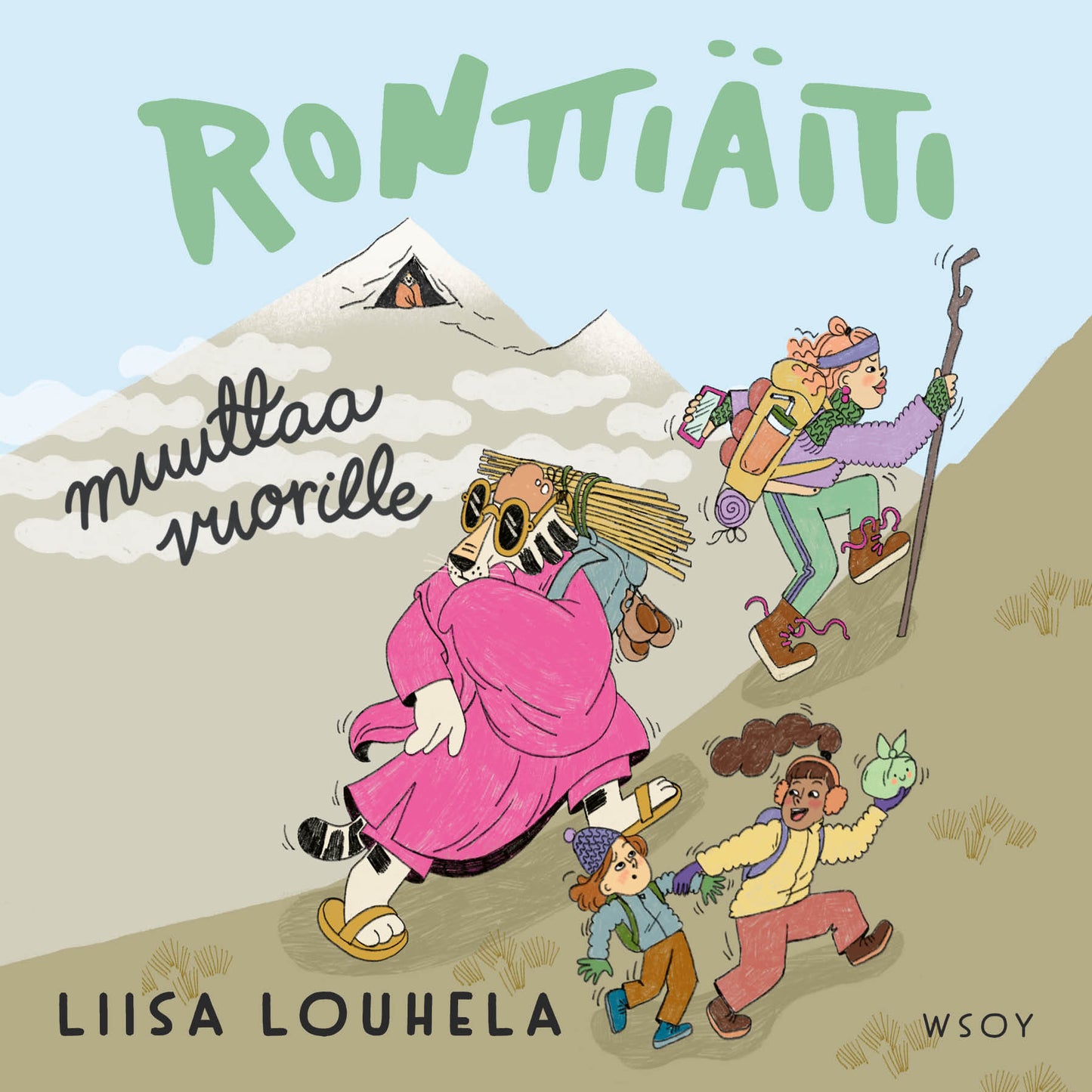 Ronttiäiti muuttaa vuorille – Ljudbok