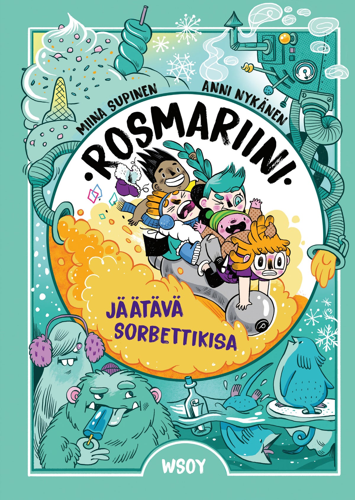 Rosmariini: Jäätävä sorbettikisa – E-bok