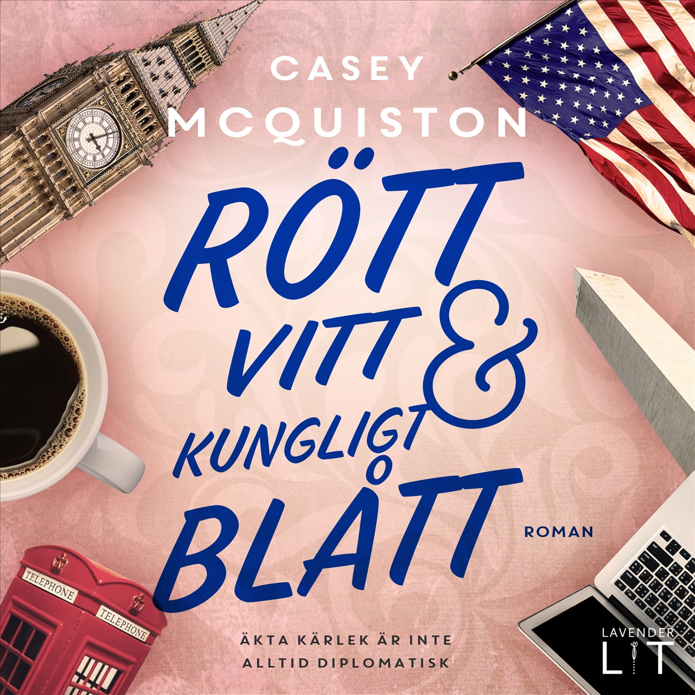 Rött, vitt och kungligt blått – Ljudbok