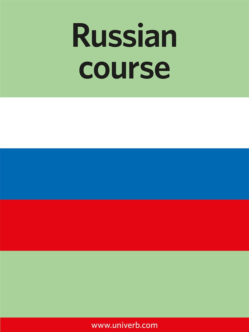 Russian course – E-bok