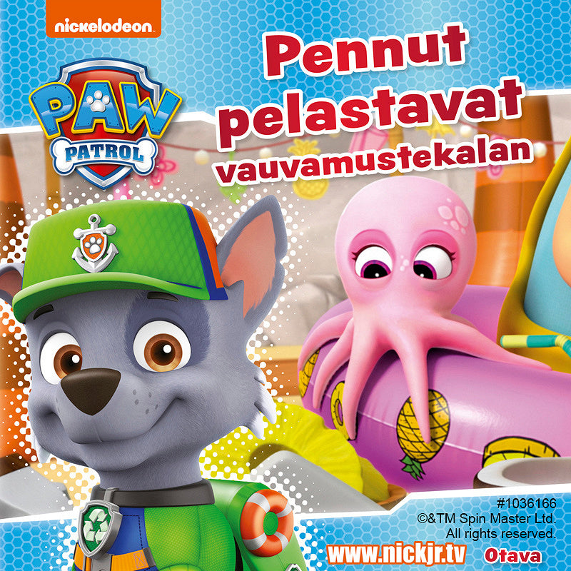 Ryhmä Hau - Pennut pelastavat vauvamustekalan – Ljudbok