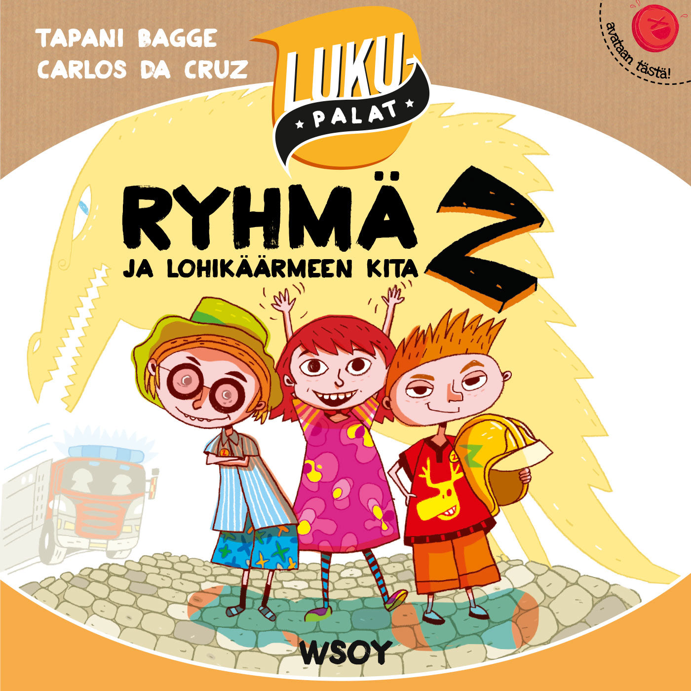 Ryhmä Z ja lohikäärmeen kita – Ljudbok