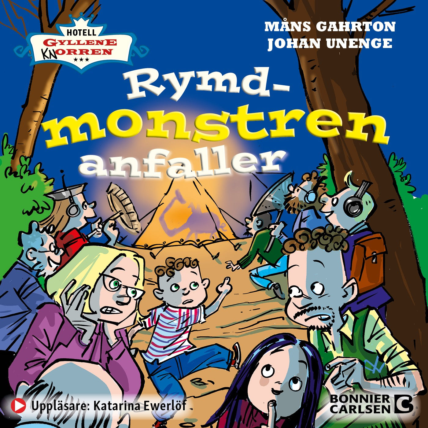 Rymdmonstren anfaller – Ljudbok