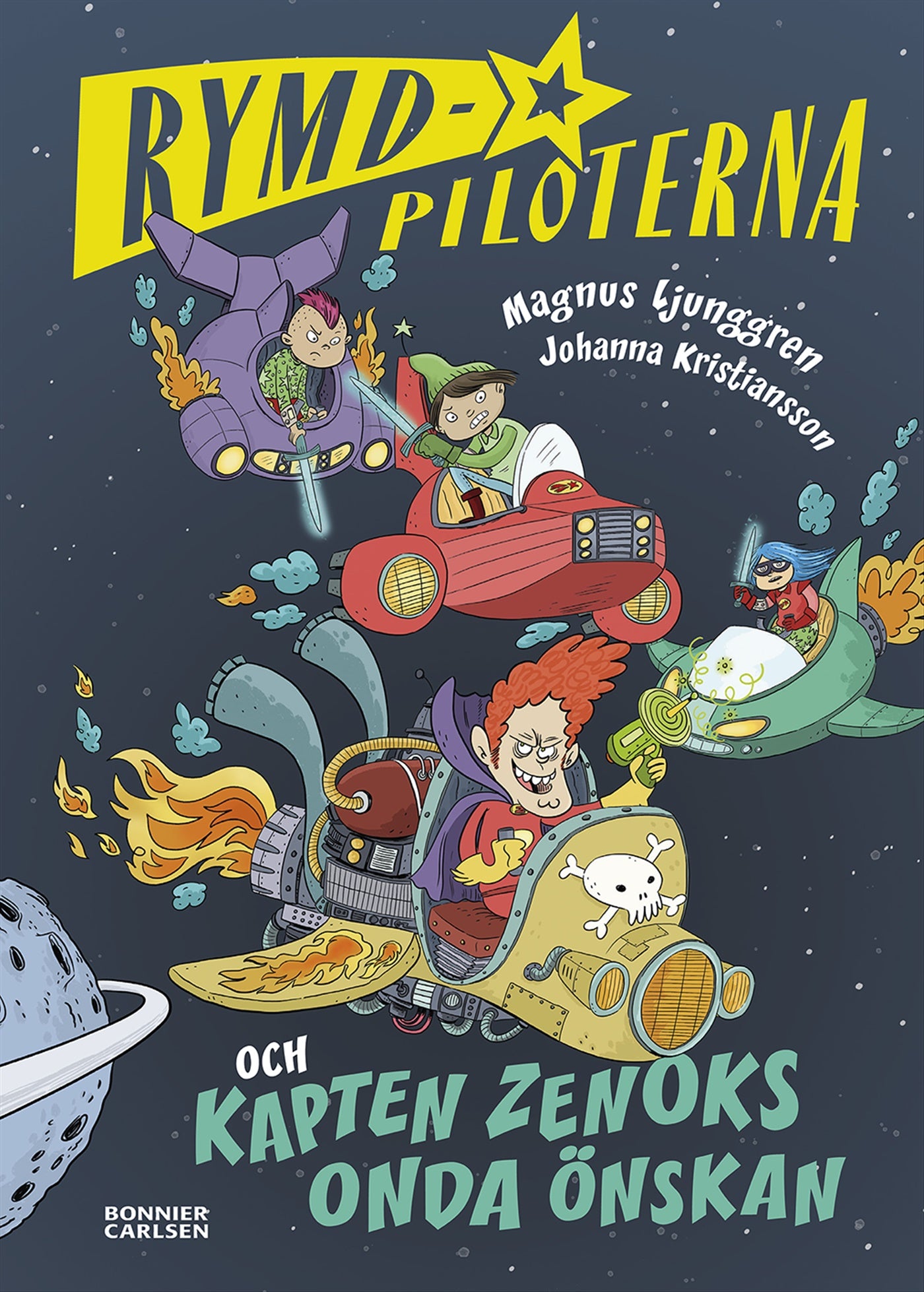 Rymdpiloterna och kapten Zenoks onda önskan – E-bok