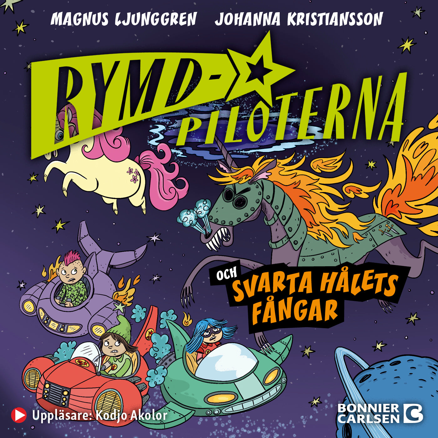 Rymdpiloterna och svarta hålets fångar – Ljudbok