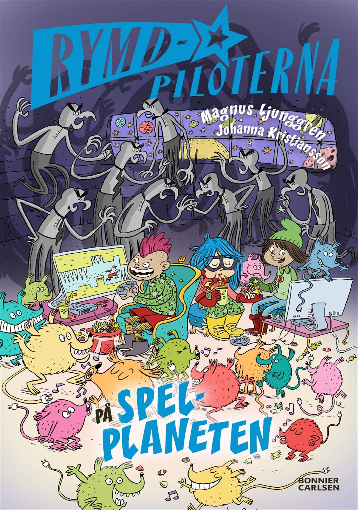 Rymdpiloterna på spelplaneten – E-bok