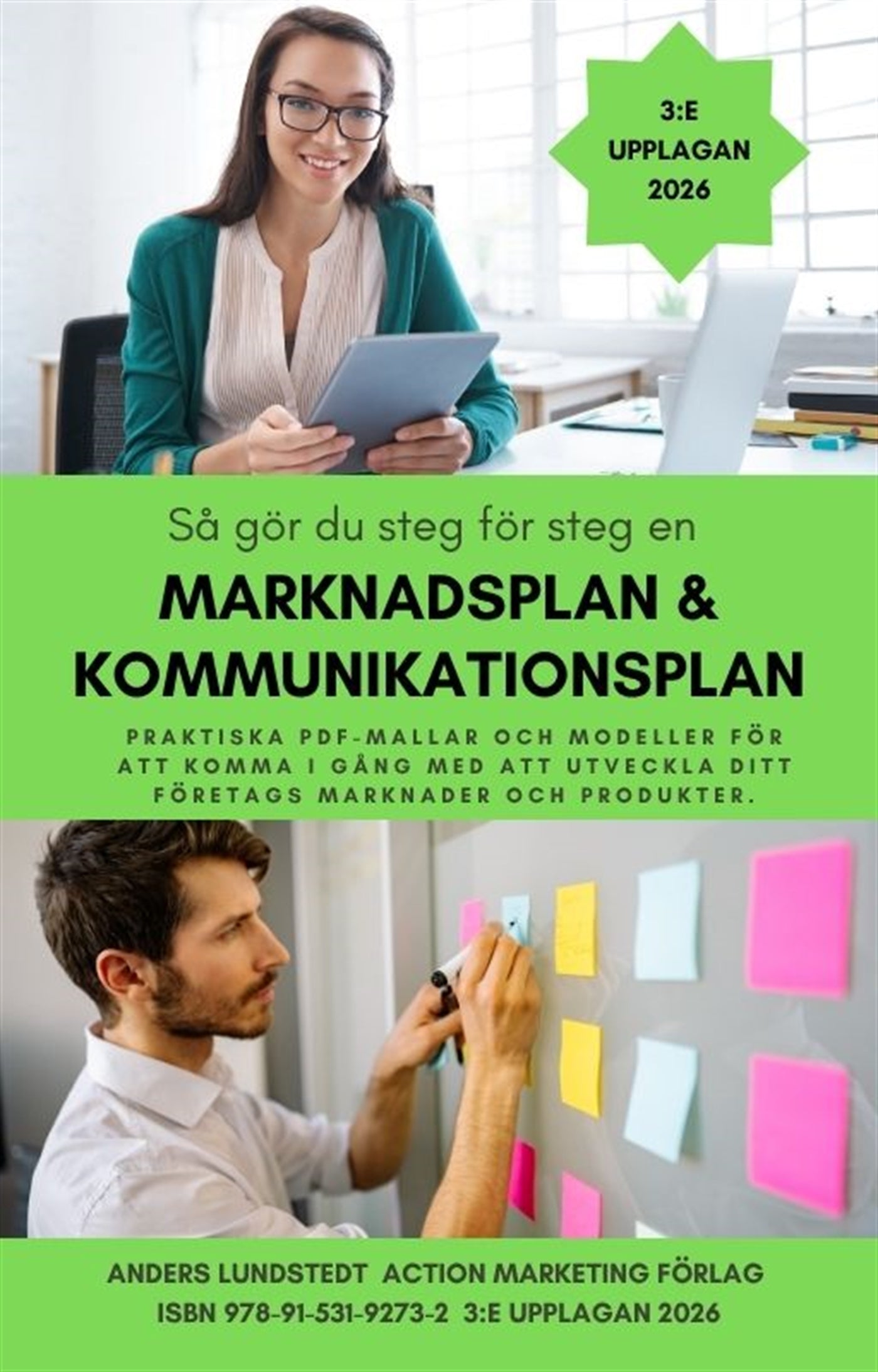 Så tar du fram en marknadsplan & kommunikationsplan – E-bok