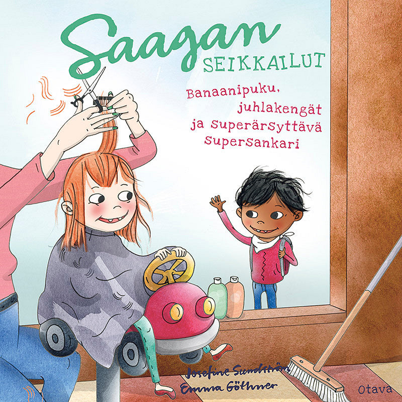 Saagan seikkailut - Banaanipuku, juhlakengät ja superärsyttävä supersankari – Ljudbok