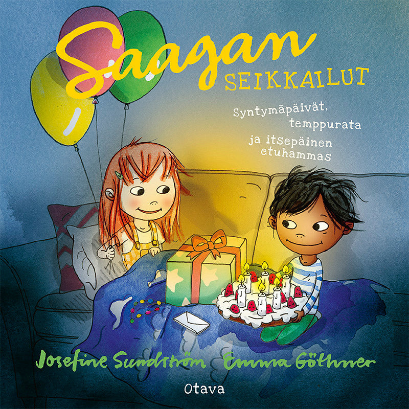 Saagan seikkailut - Syntymäpäivät, temppurata ja itsepäinen etuhammas – Ljudbok