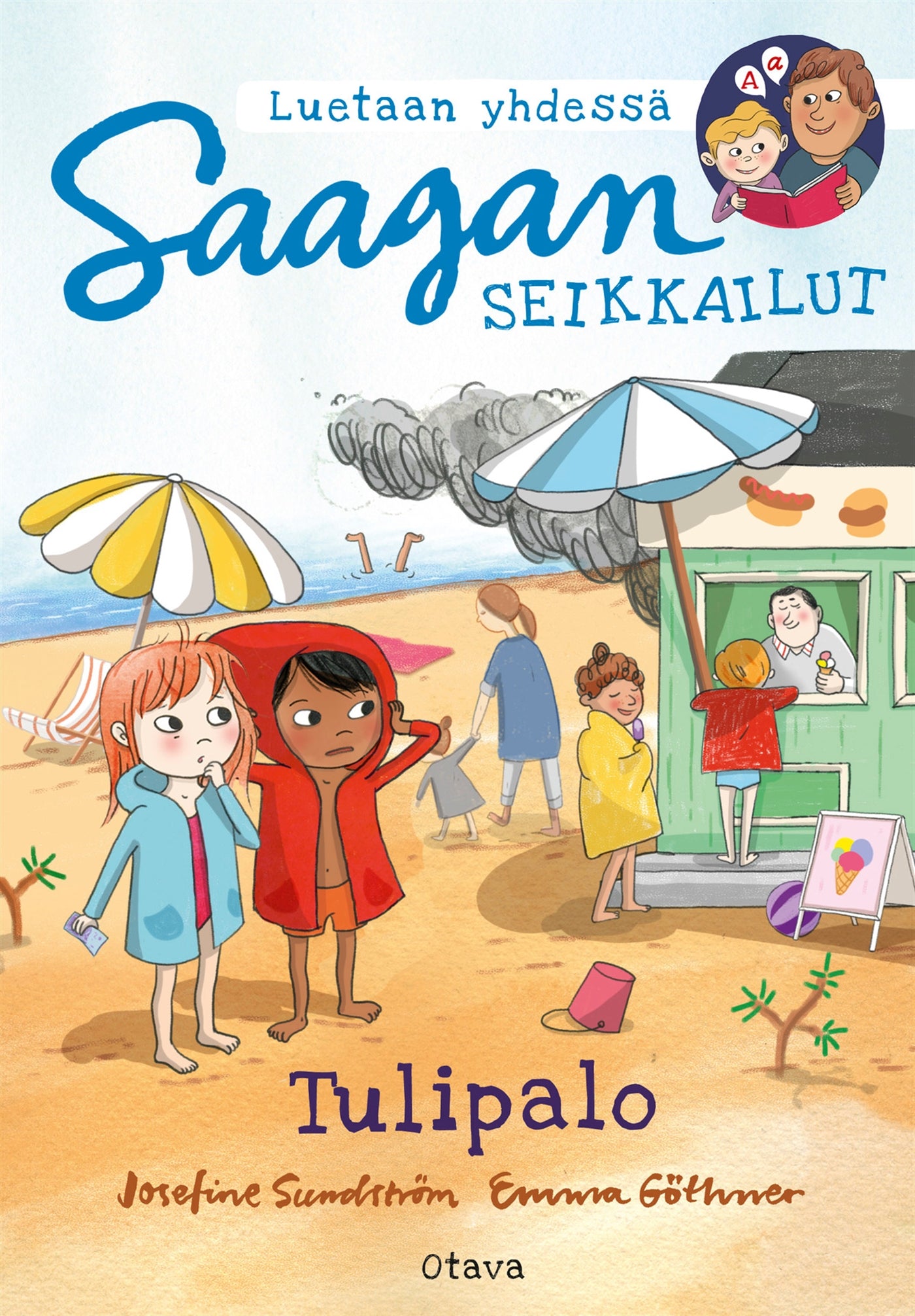 Saagan seikkailut. Tulipalo – E-bok