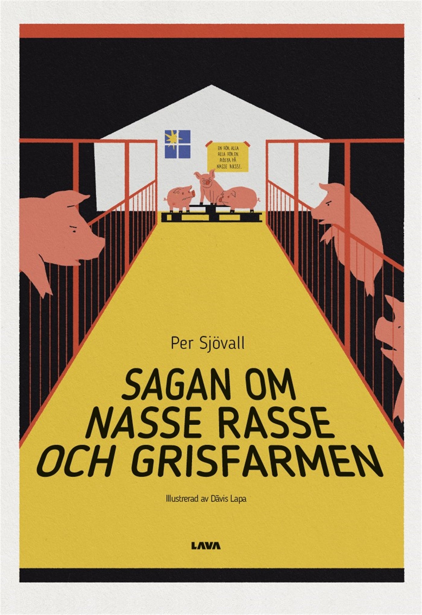 Sagan om Nasse Rasse och grisfarmen – E-bok