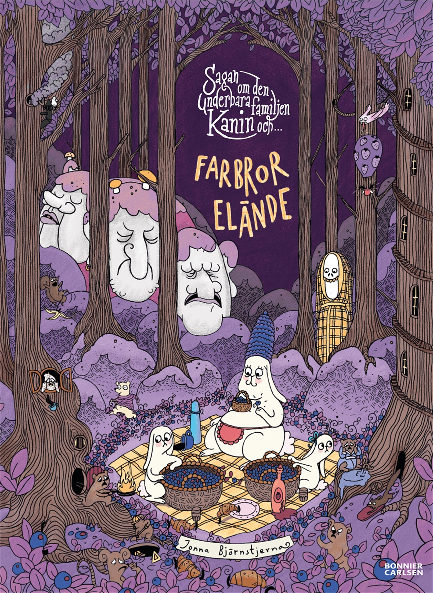 Sagan om den underbara familjen Kanin och Farbror Elände – E-bok