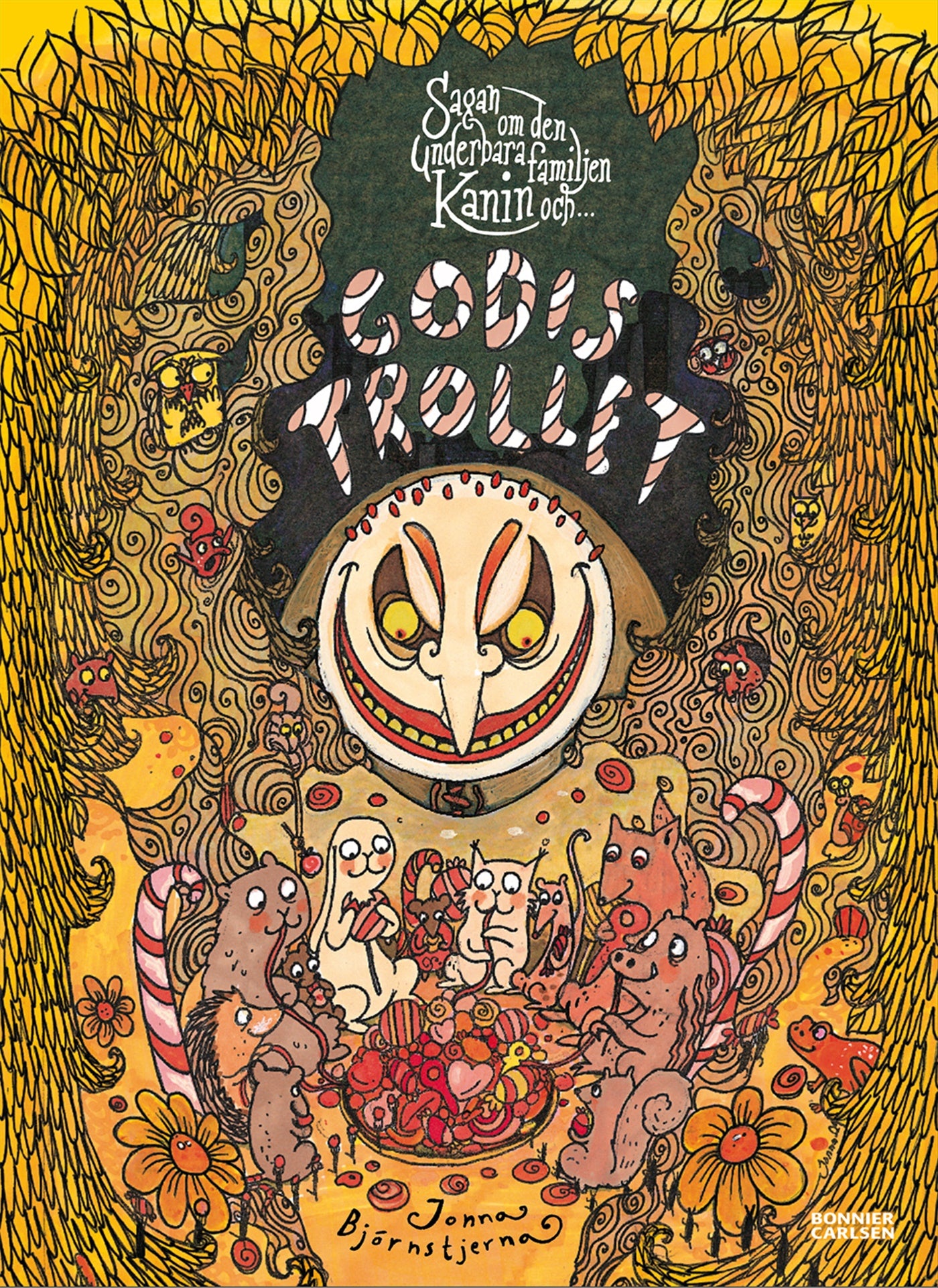 Sagan om den underbara familjen Kanin och Godistrollet – E-bok