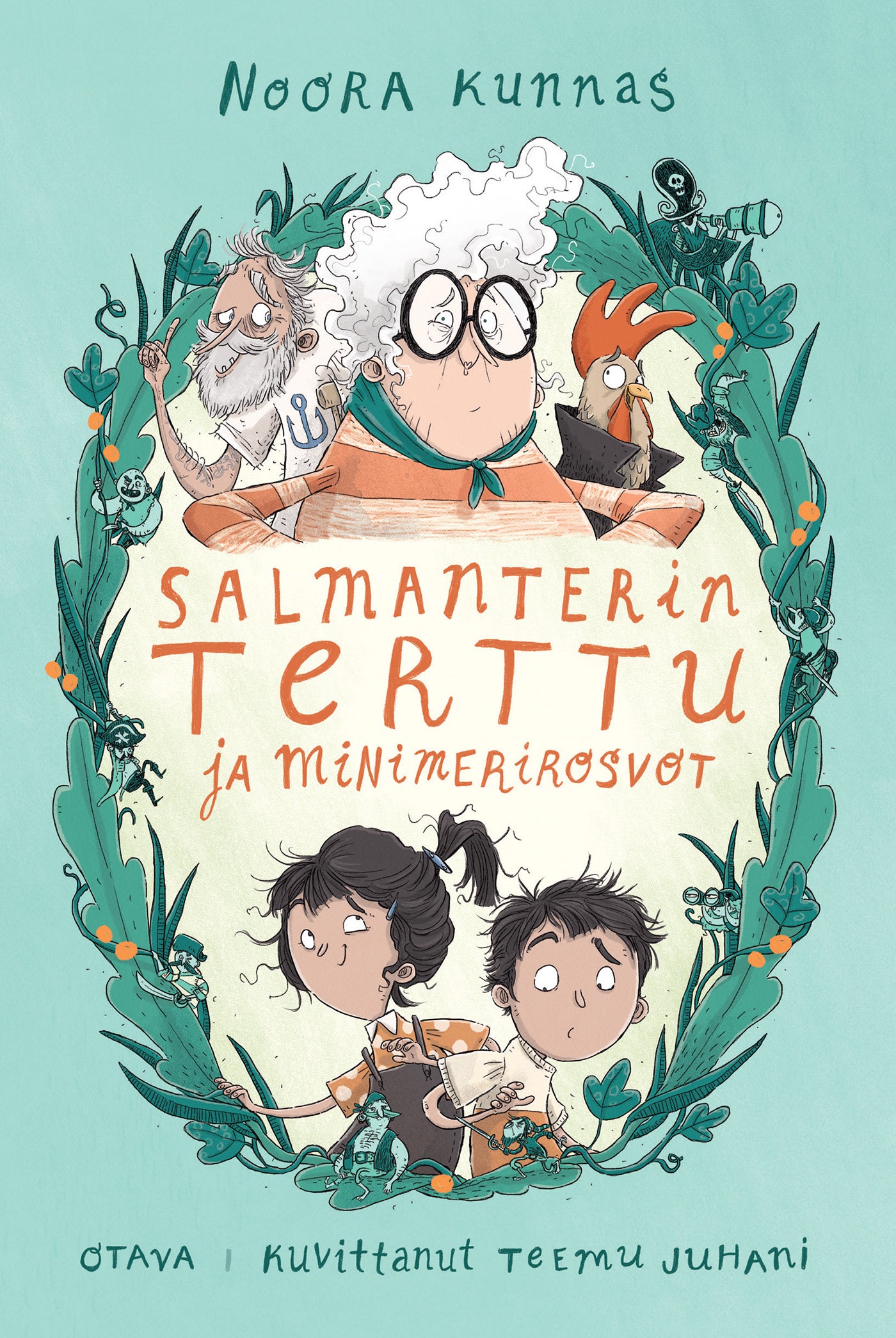 Salmanterin Terttu ja minimerirosvot – E-bok