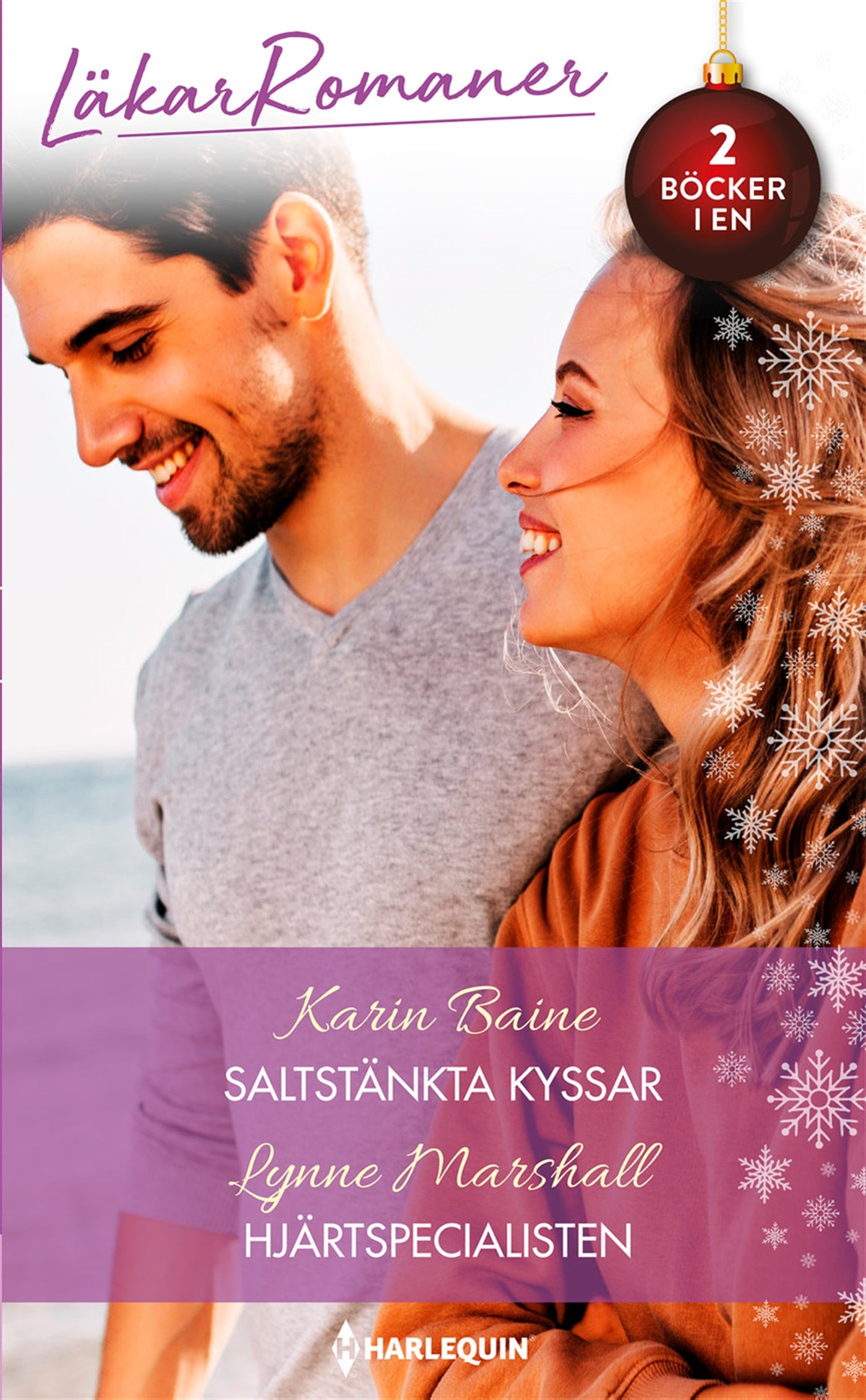 Saltstänkta kyssar / Hjärtspecialisten – E-bok