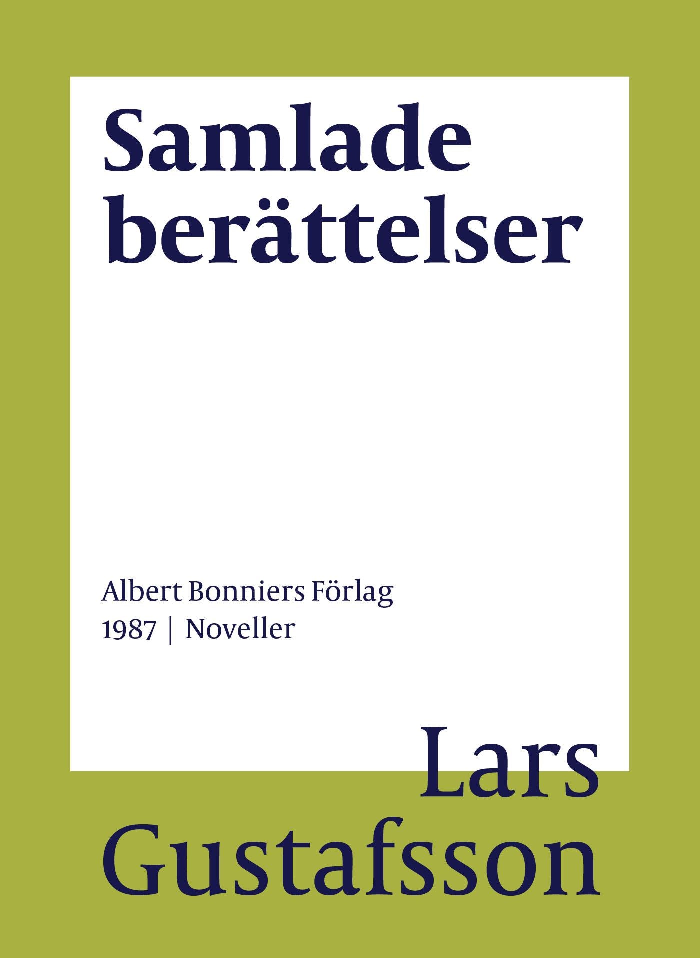 Samlade berättelser – E-bok