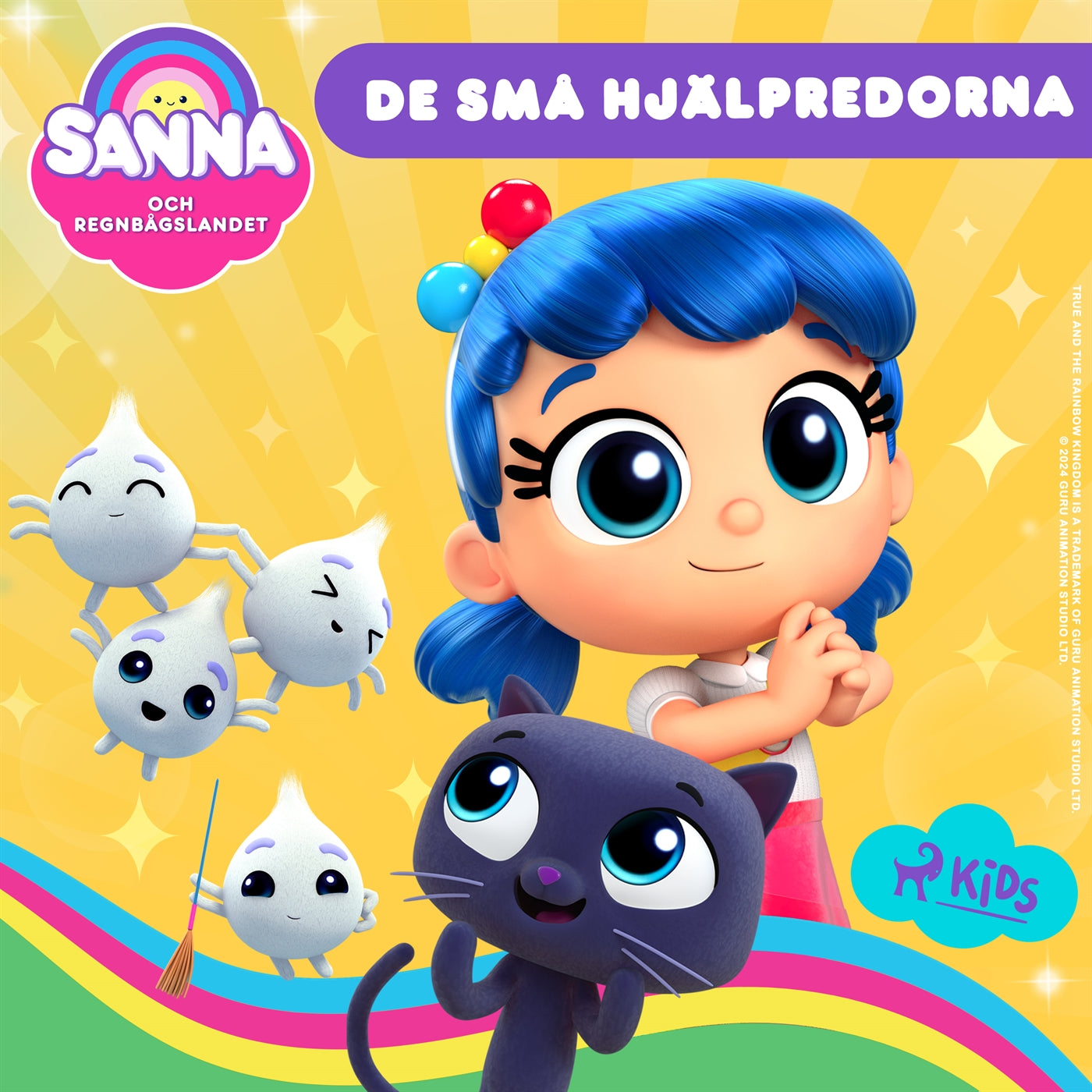 Sanna och Regnbågslandet – De små hjälpredorna – Ljudbok