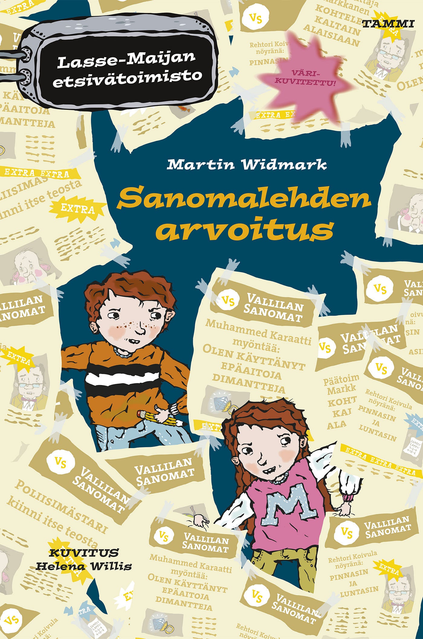 Sanomalehden arvoitus. Lasse-Maijan etsivätoimisto – E-bok