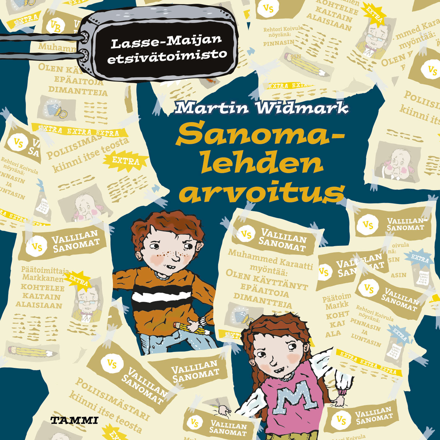 Sanomalehden arvoitus. Lasse-Maijan etsivätoimisto – Ljudbok