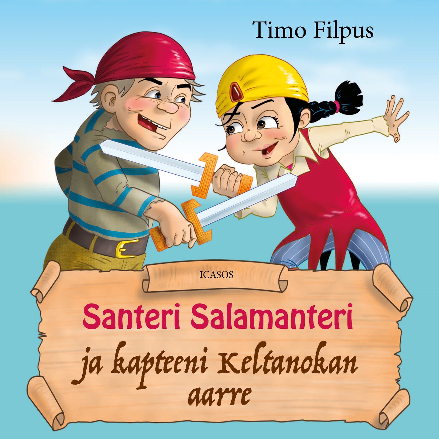 Santeri Salamanteri ja kapteeni Keltanokan aarre – Ljudbok