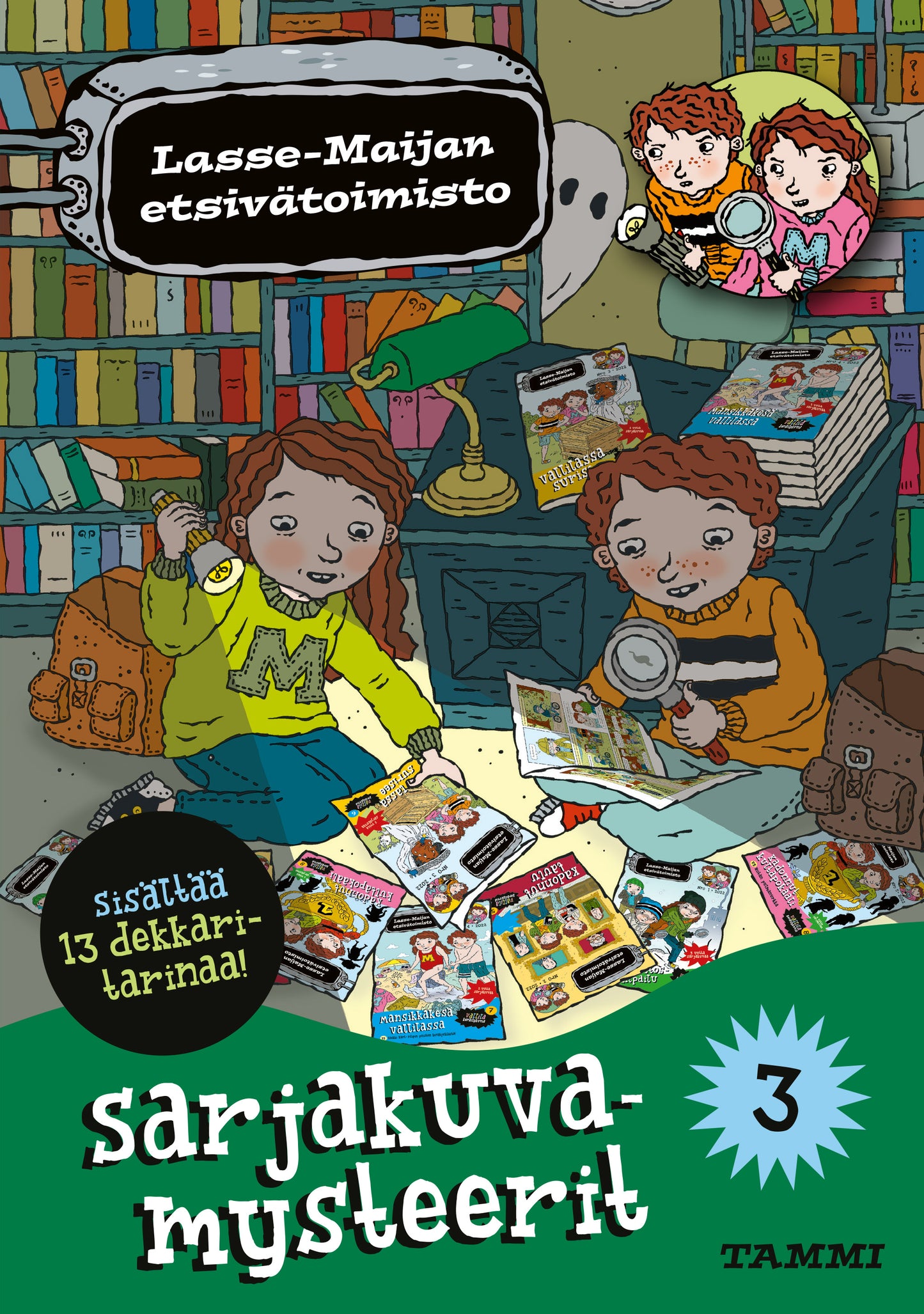 Sarjakuvamysteerit 3. Lasse-Maijan etsivätoimisto – E-bok