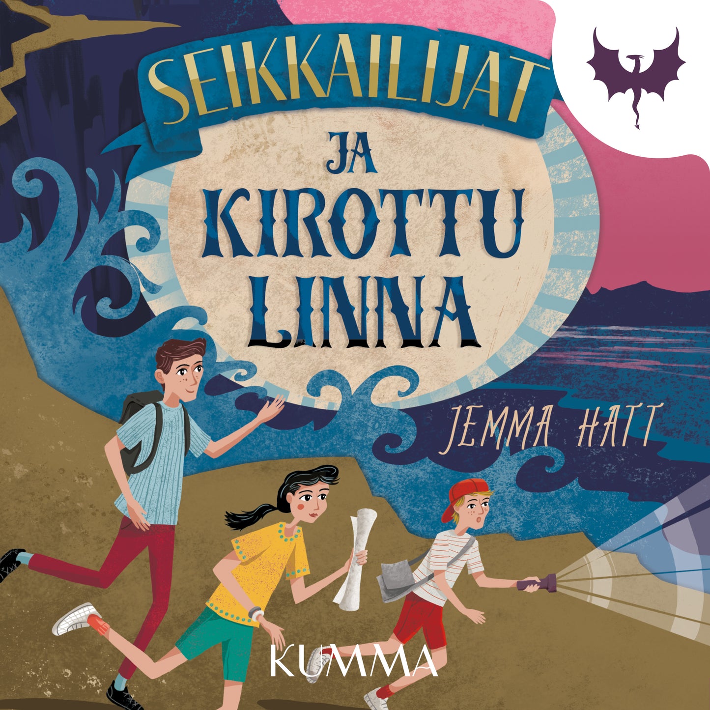 Seikkailijat ja kirottu linna – Ljudbok