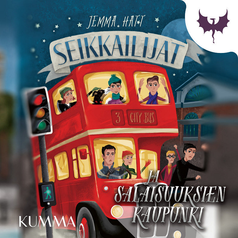 Seikkailijat ja salaisuuksien kaupunki – Ljudbok