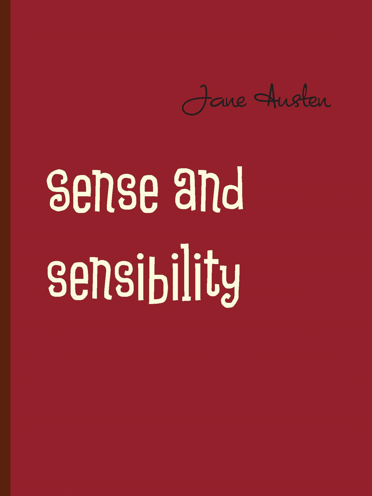 Sense and sensibility – E-bok