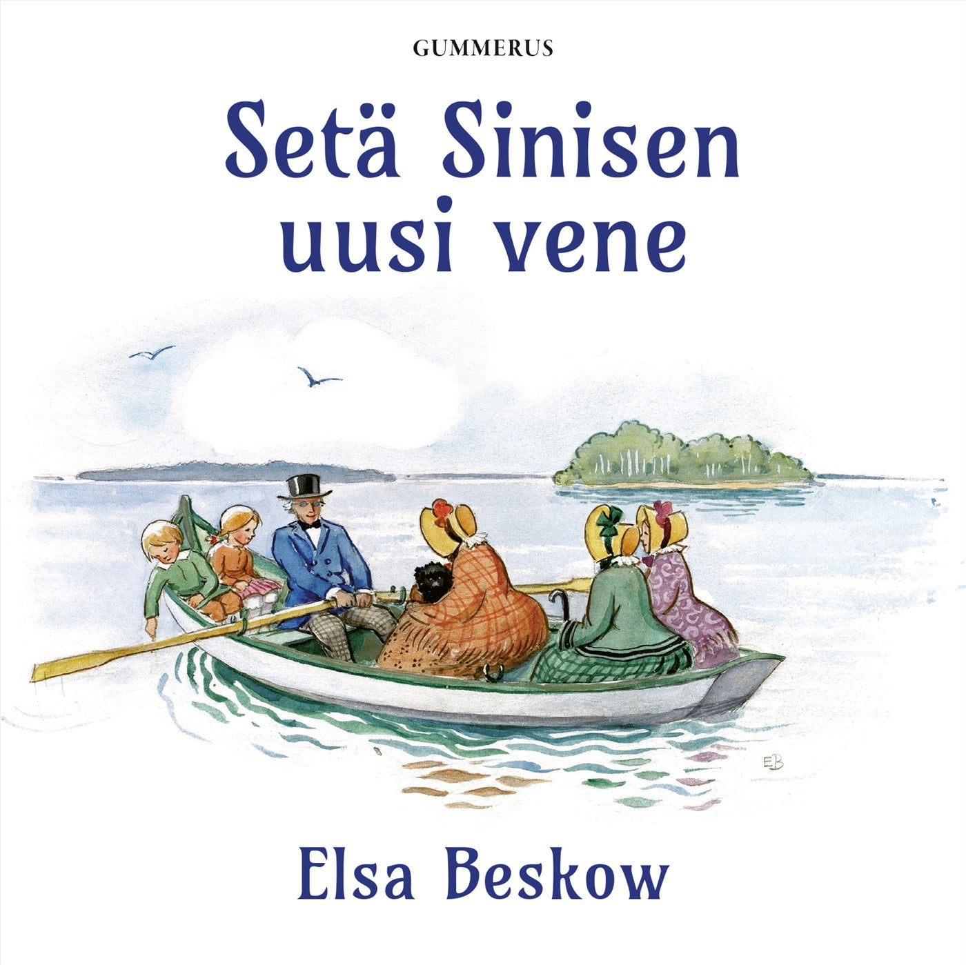 Setä Sinisen uusi vene – Ljudbok